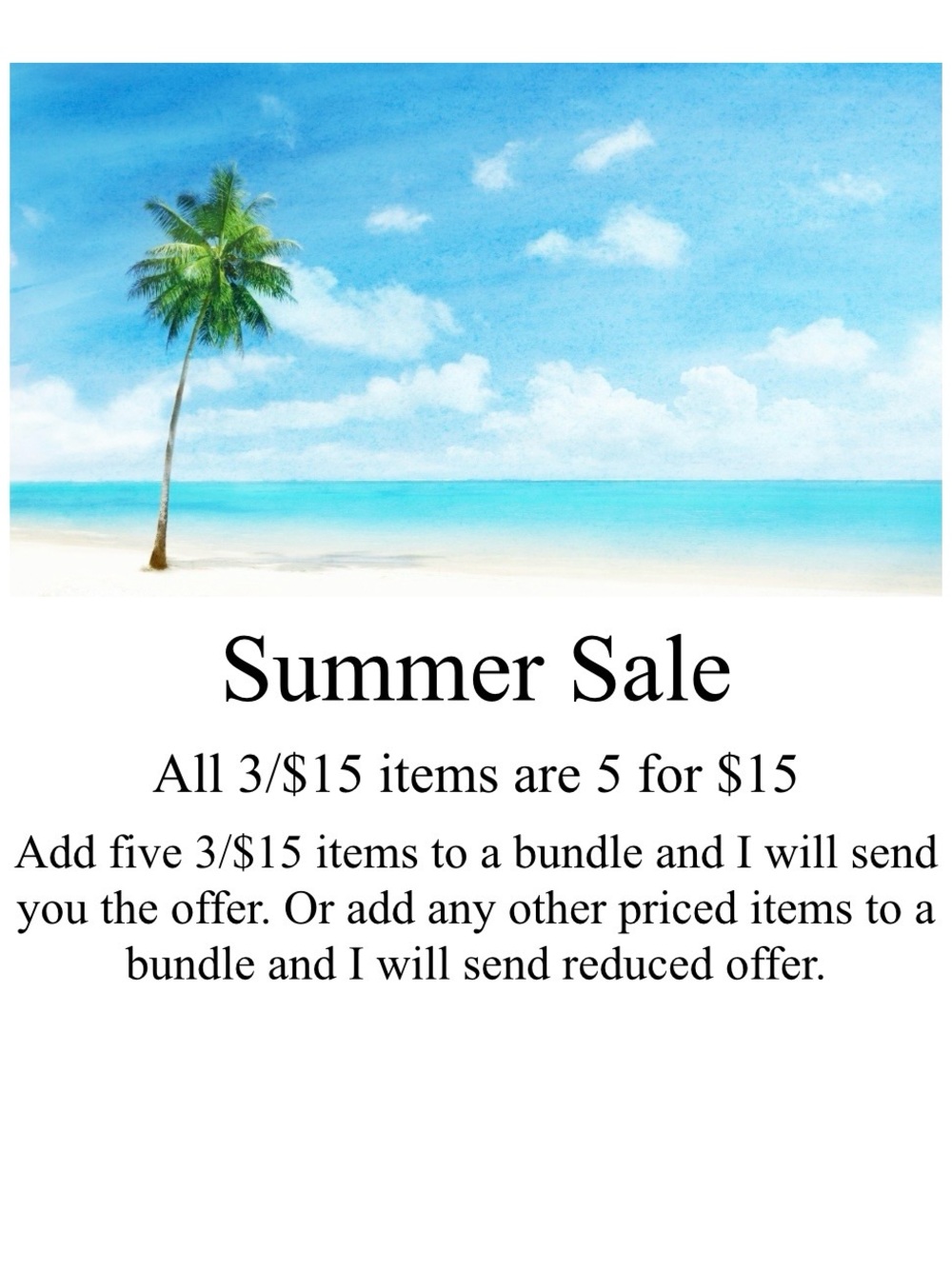 Summer Sale